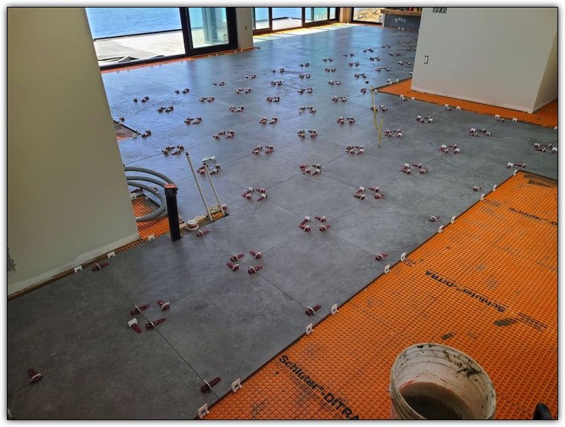Tile Preperation by Greenfield Contracting